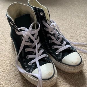 Converse Black High Tops